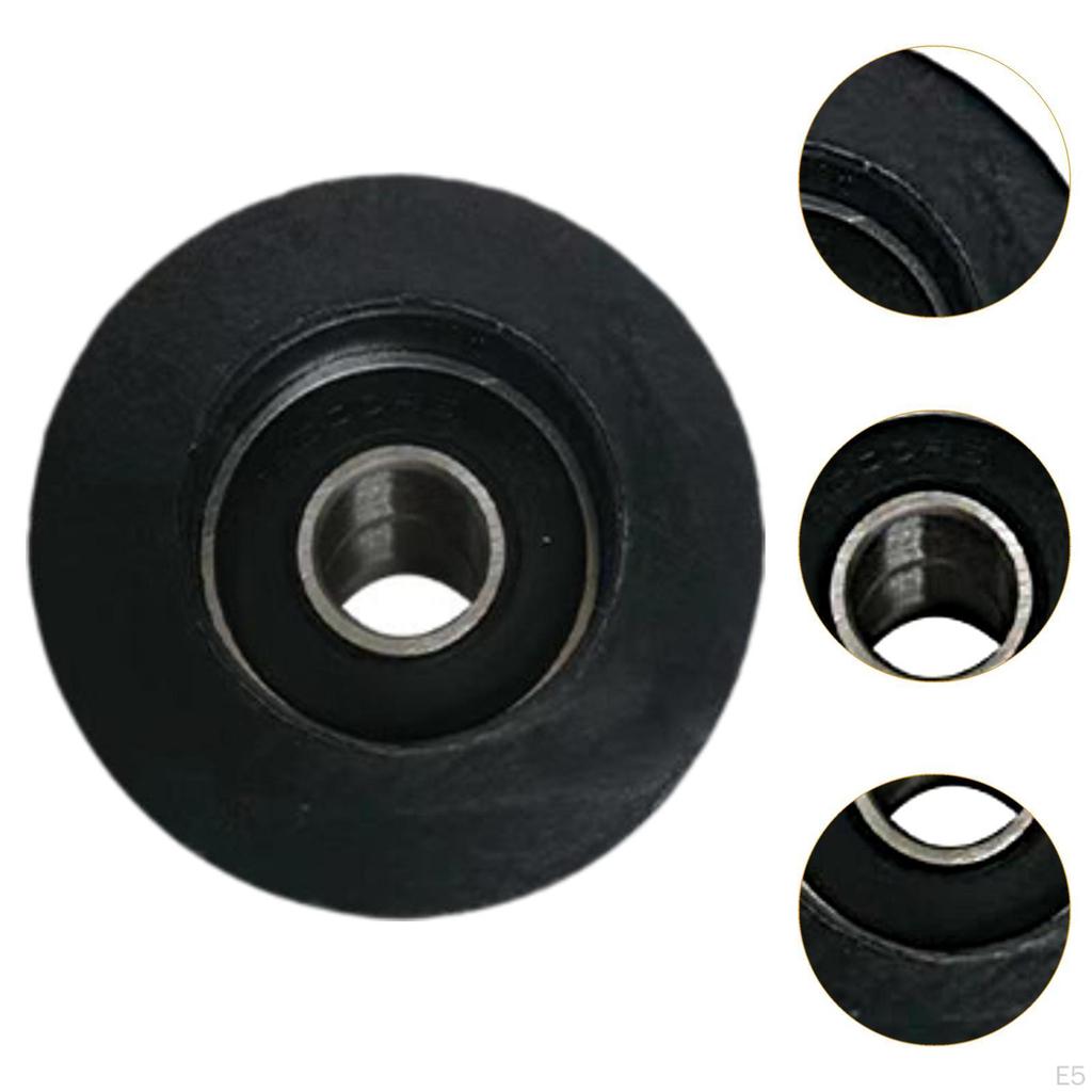 Нейлоновый одинарный подшипник серии 6000, ременной шкив, аксессуары, запасные части для ремонта, универсальная замена для