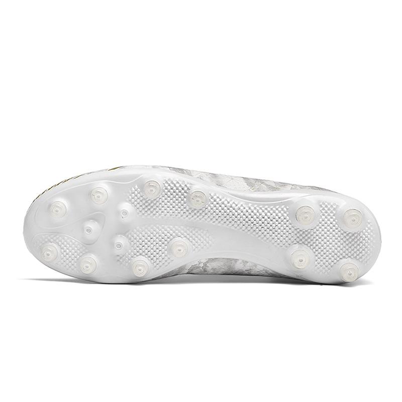 35-47 футбольные бутсы унисекс AG с длинными шипами для мужчин и подростков, профессиональная тренировочная обувь с искусственной травой, детские футбольные бутсы