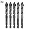 Eccentric Triangle Shape Drill Bits 5pcs Suitable for Multiple Materials