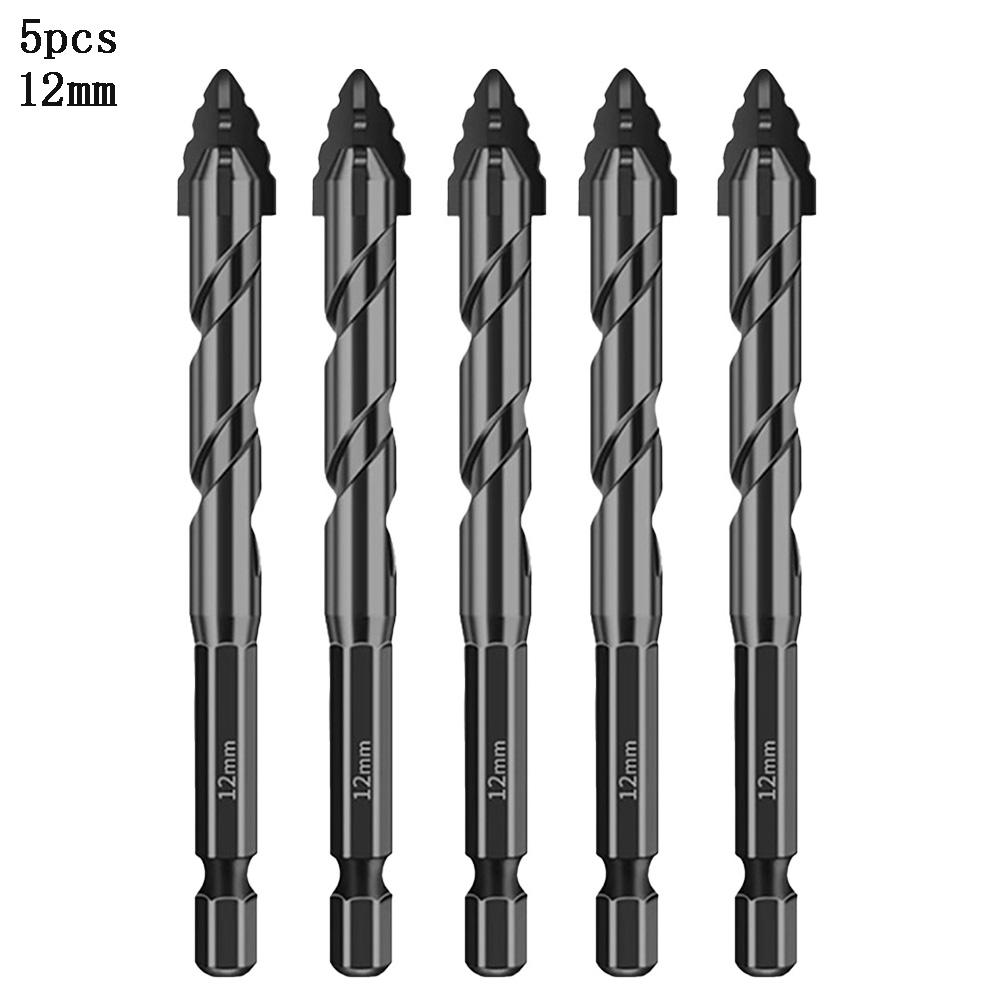 Eccentric Triangle Shape Drill Bits 5pcs Suitable for Multiple Materials