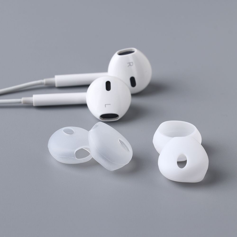 Soft Headset Shockproof Earphone Replacement Silicone Earbuds Cover Ear Pads Case Earplug Protector