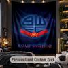 TapestryBolton Wanderers FC Custom Name Text Personalized Wall Hanging Tapestry Home Wall Decor