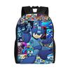 Мультяшный рюкзак Mega Man Женский полиэстеровый походный рюкзак Прочный Кавайный школьный рюкзак Рюкзак