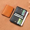 Women's Wallet Simple Folding Snap Button Small Wallet Driver's License Card Bag Male Student Soft Wallet