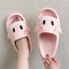 Summer Shark Soft Woman Slippers Anime Shoes for Women 2024 Kawaii Sandals Round Toe Slides Fish Cute Pink Outside Cartoon W 39