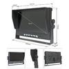 DIYKIT 1920x1080 2CH 9" AHD IPS Rear View Car Monitor IP68 Waterproof Starlight AHD Backup Car Camera Video Recording
