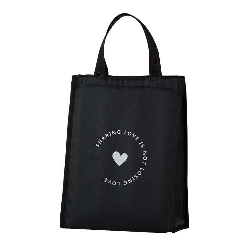 Thickened Waterproof Insulated Oxford Cloth Lunch Handbag