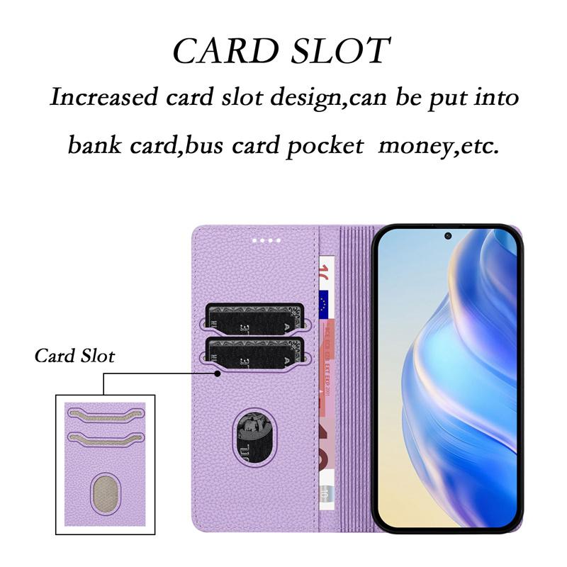 Leather Case For Vivo Y19S Y28 Y73 2021 Y76 Y300 Iqoo Z9 Turbo Z9X Z9S Pro 4G 5G Auto Closing Card Slot Wallet Flip Cover Casing