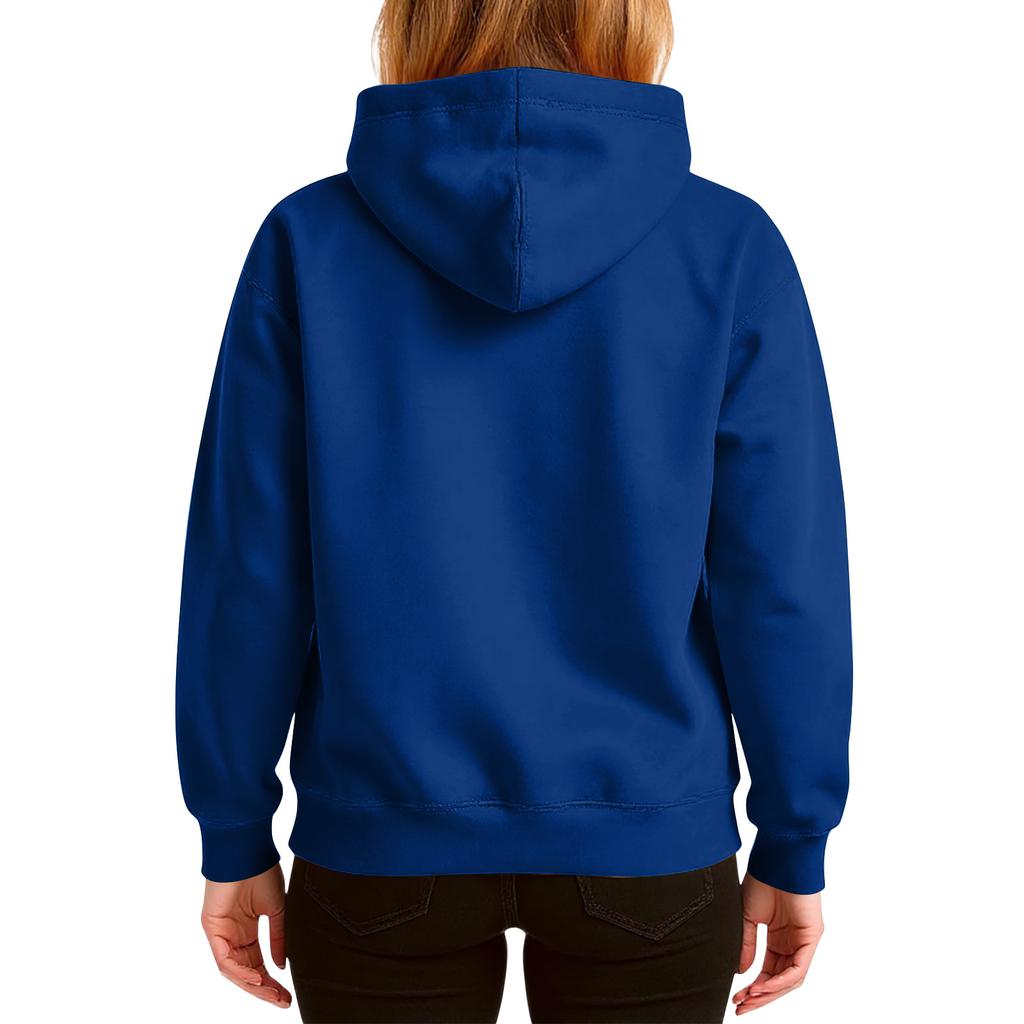 Women's Christmas  Hoodie Funny Cute Christmas Holiday Sweatshirt Pullover