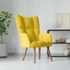 VidaXL Relaxation Chair Recliner Chair Relaxation Seat Relaxation Chair Living Room Interior Yellow 328058