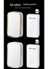 High Volume Wireless Doorbell with Long-Range Self-Powered Smart Reminder, 1 to 2 Waterproof Electronic Pager.