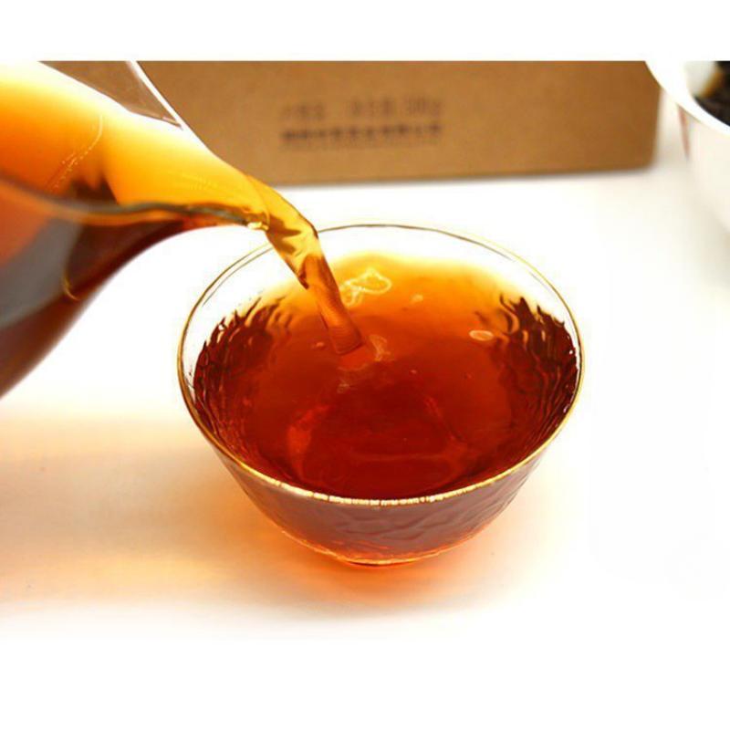 Внешняя торговля Чай Чжунча Люпао Хэй Ча Китай Лю Бао Ча Темный чай 500 г