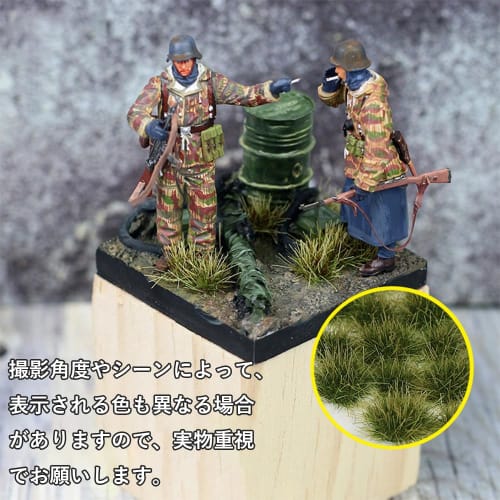 DFsucces Grass Diorama Material Series, Grass Tract, 10mm Height, Scenery Collection, Glass Model, Building Model, Decoration, Landscape, Miniature Ga
