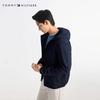 Tommy Hilfiger Мужская водонепроницаемая куртка софтшелл с капюшоном из микрофлиса