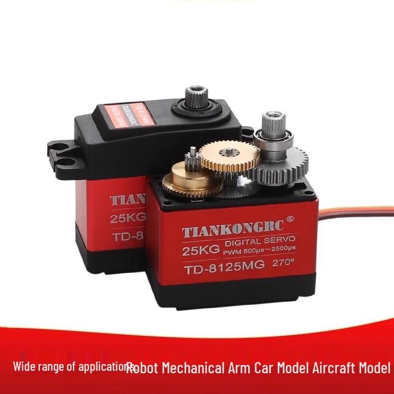 Pandenwell 30KG 360-Degree Waterproof PWM Servo Motor