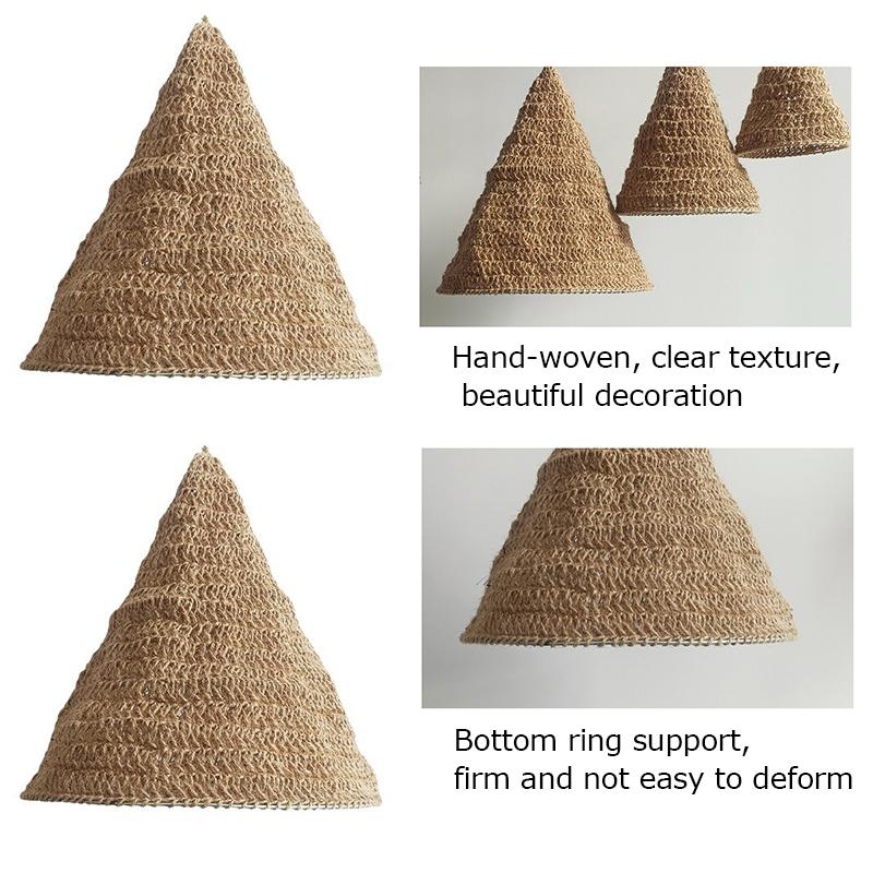 1шт подвесной декоративный абажур деревенский веревочный абажур в богемном стиле декоративный абажур подвесной светильник гостиная 3 размера