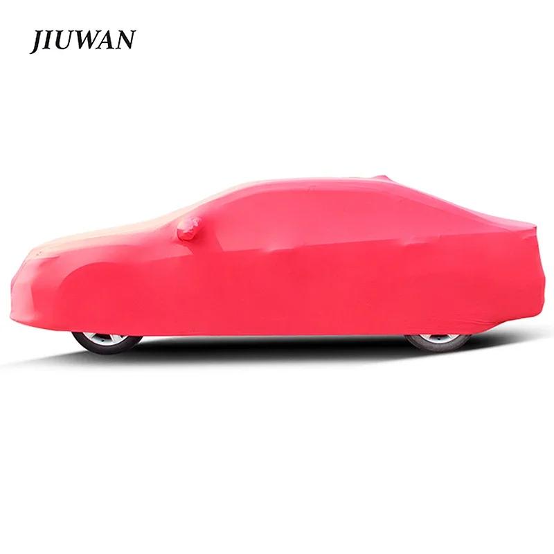 JIUWAN Stretch Customized Car Cover Dustproof Anti-scratch Anti-ultraviolet Car Sun Shade Cover Fit for Tesla Model 3 S X Y