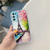 CJ57 France Paris Eiffel tower Phone Case for Motorola Moto G7 G8 G9 G84 G85 G73 G24 G15 Z2 Play Power Plus