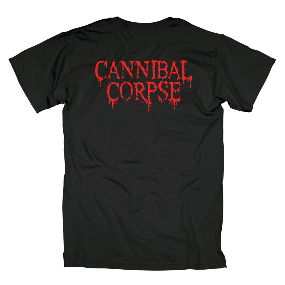 Harajuku Streetwear Tshirt Unisex Summer Tops Cannibal Corpse T-Shirt Death Metal Band Butchered Skull Tomb Unisex Brand T-shirt Unisex T-shirt