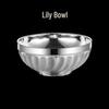 Liliu 304 Stainless Steel Double-Layer Insulated Bowl