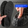 Insole Graphene Antibacterial Deodorant Massage Comfortable Sweat-Absorbent Breathable High Elastic Shock Absorption Sports Outdoor Casual Fitness Pu