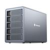 Yottamaster 5-отсековый корпус для HDD с функцией Daisy-Chain 3,5 дюйма, подключение USB 3.1 Gen.2 Type-C, емкость 24 ТБ x 5 накопителей, подходит для малого и