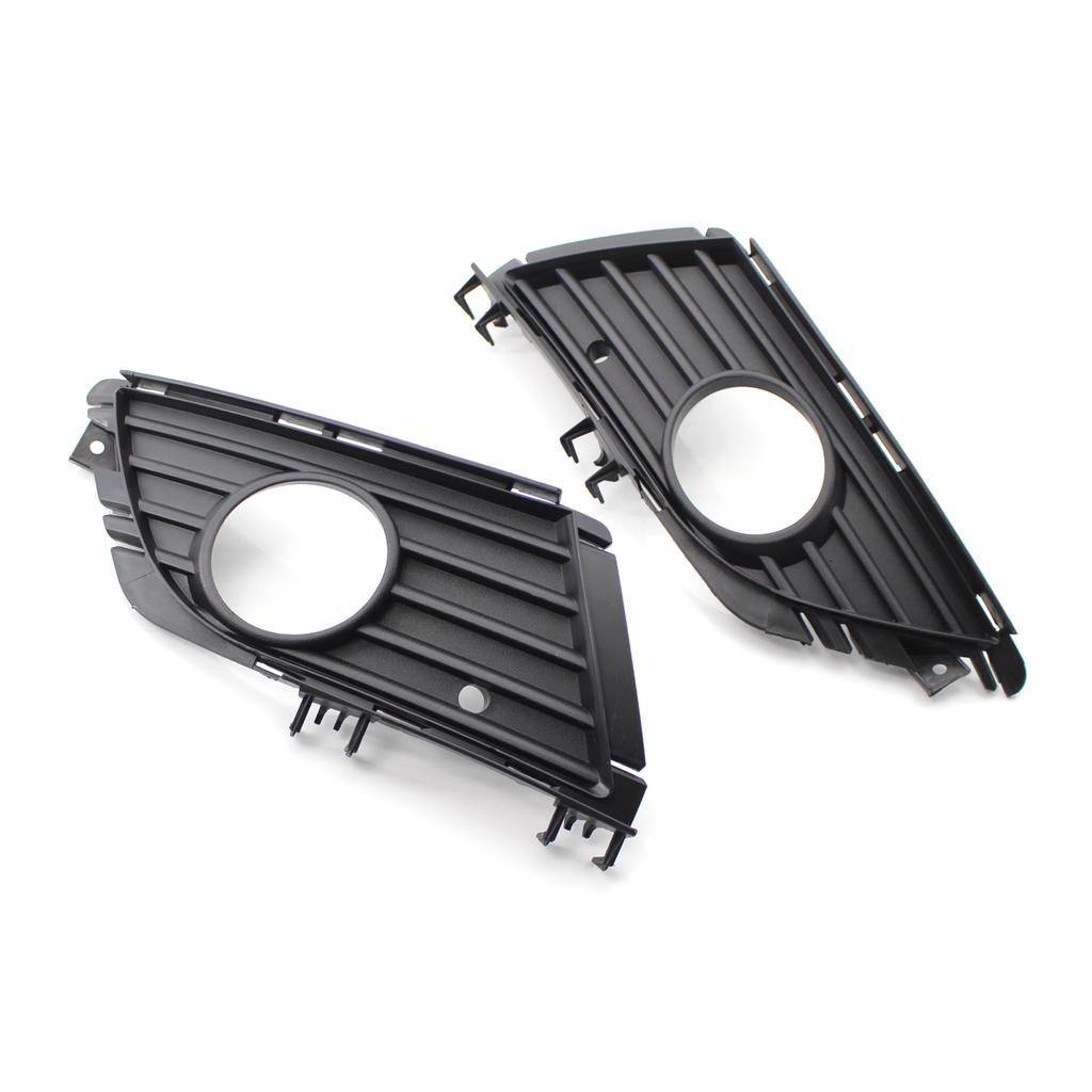 1 Pair Left Right Car Front Fog Light Grille Grills Fog Lamp Cover Repla For Vauxhall Corsa C 2003-2006 1400729 1400728
