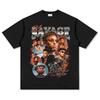 21 Savage "Я люблю размышлять о прошлом" Графическая футболка Унисекс и Женская Премиум Хлопок Дерзкая Городская Мода Футболка с Круглым Вырезом