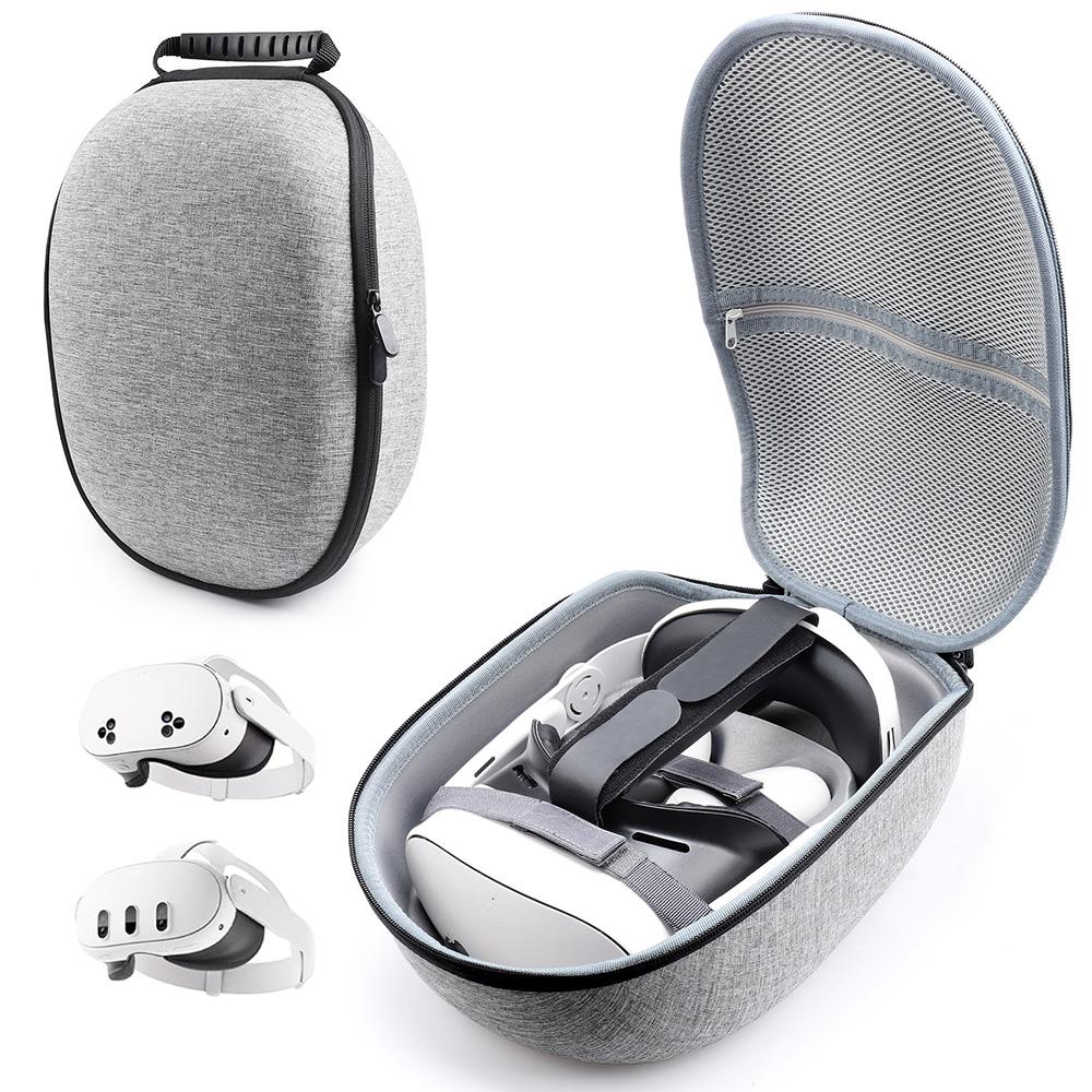 Hard Carrying Case For MetaQuest 3/3S Version VR Headset and Touch Controller Accessories, Suitable for Travel and Home Storage