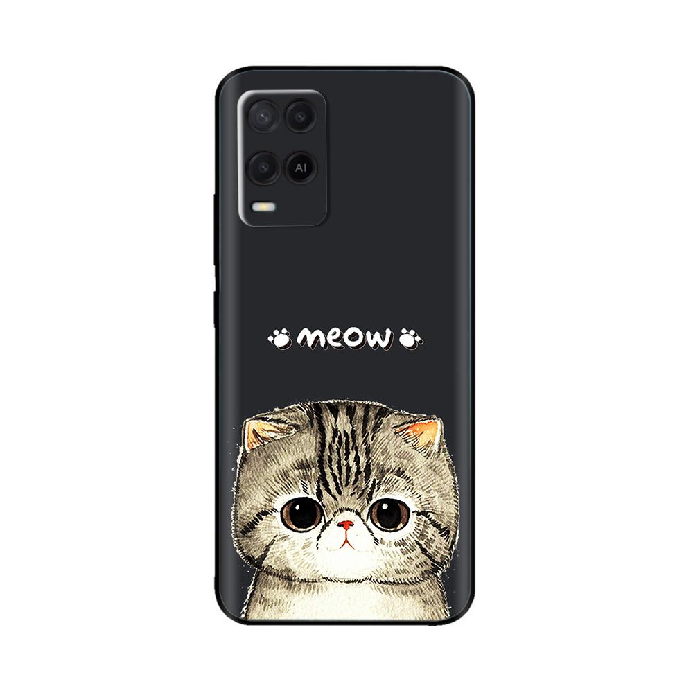 Для Oppo A54 A74 Чехол Мягкий Черный Силикон ТПУ Задняя Крышка Телефона для Oppo A54 4G CPH2239 A54 5G CPH2195 A74 4G 5G Чехол Крышка Coque