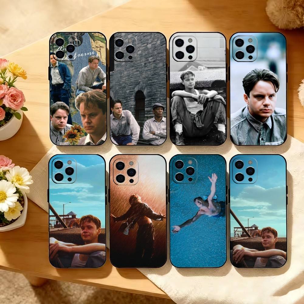 S-Побег из Шоушенка A-Энди Чехол для телефона Силиконовый Мягкий Для IPhone 17 16 15 14 13 12 11 X XR Plus Pro Max Plus