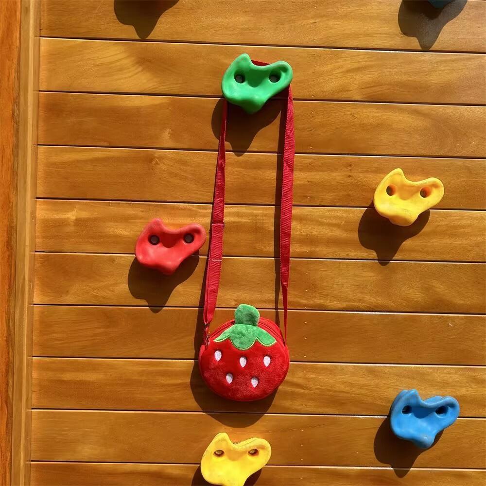 2Colors , Strawberry 15CM Shoulder Coin BAG Satchel