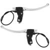 1Pair Electric Bicycle Universal Brake Lever All Aluminum Short Wire Handle Left and Right