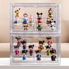 Display Cabinet Easy Installation Space-saving Transparent Visible Practical Cartoon Figure Doll Box for Home