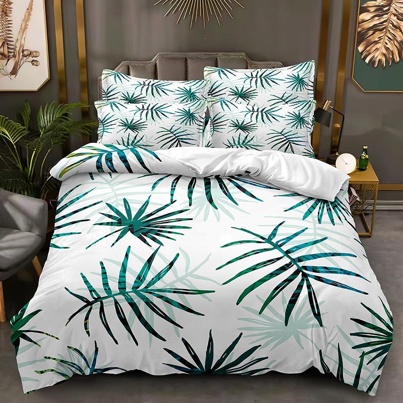 Модная технология печати, 3D цифровая печать, постельное белье, пододеяльники, наволочки, комплекты из трех предметов