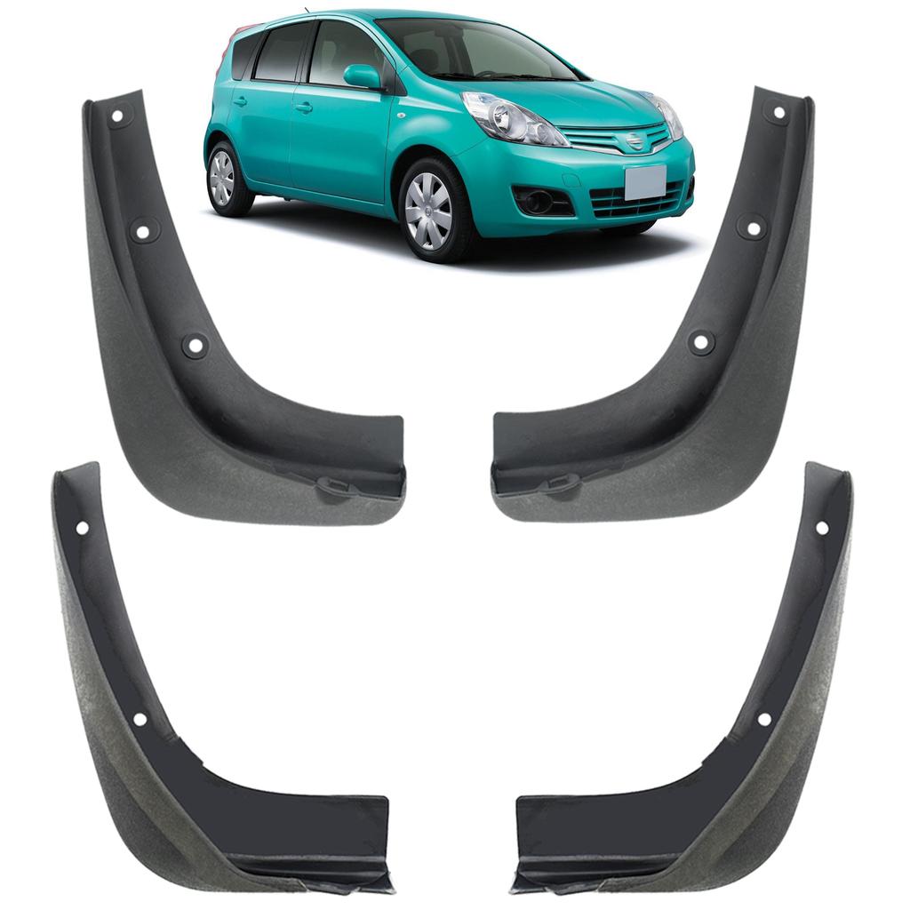 Mud Flaps Splash Guards Wheel Tires Fender For Nissan Note 2004-2011 Front Rear