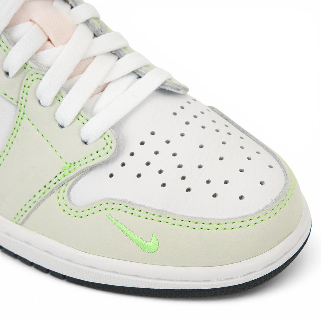 Air Jordan 1 Retro Low OG Ghost Green Мужские кроссовки Белый Черный DM7837-103