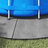 VidaXL Pool Cover, Round Ground Mat, Pool Cover, Pool Protection Garden Terrace, Light Grey Ø458 Cm 94220