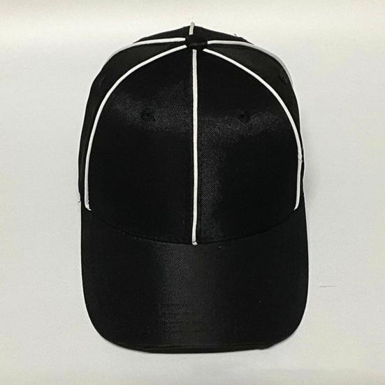 Бейсболка Coach Контрастного цвета Длинный козырек Застежка на липучке Регулируемое Отверстие для хвостика Солнцезащитная Моющаяся Спортивная Тренировочная Судейская Шляпа Головной убор