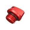 Universal Motorcycle Engine Oil Filler Cap with O-ring Leak Resistant Easy To Install Screw Cover Valve Oil Cap