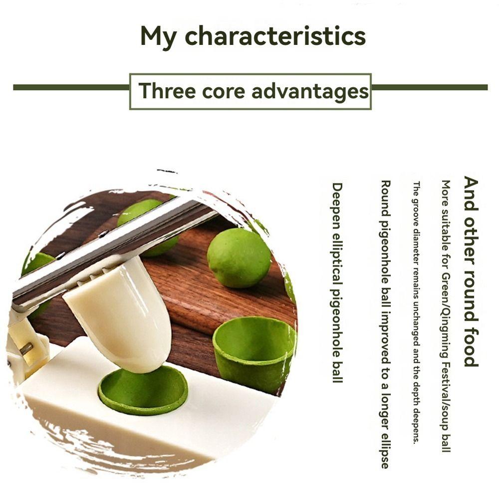 Овальные Сладко-Зеленые Рисовые Шарики Формы для Кожи Антипригарный Пресс для Теста Форма для Обертки Теста для Пельменей Дом