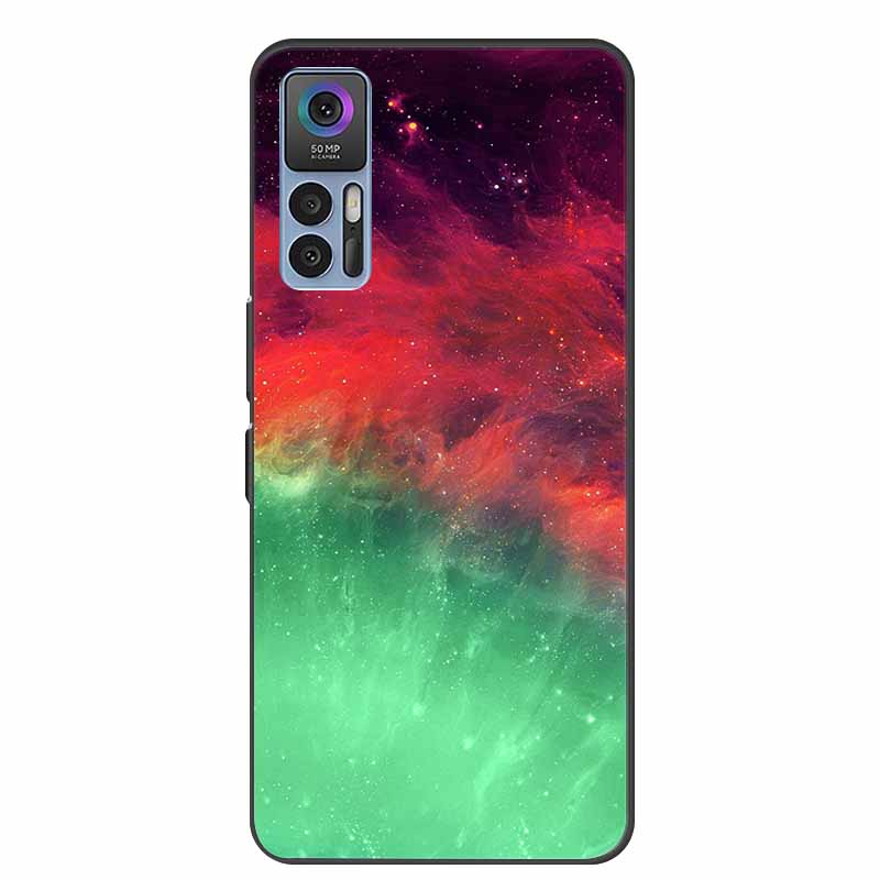 Для TCL 30 Plus Чехол Роскошный Мягкий Силиконовый Задний Чехол Чехол для Телефона для TCL 30 SE Чехол TCL 30 5G для TCL 30+ Защитный Чехол T676J Fundas