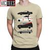 Забавная футболка с дизайном автомобиля для мужчин, повседневная футболка с круглым вырезом, модная футболка из 100 хлопка с коротким рукавом