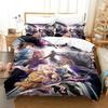 Luxury New 3D Print Anime Legend of Heroes Bedding Set Duvet Cover Bed Set Quilt Cover Pillowcase Queen Boys Adult Bedding Set