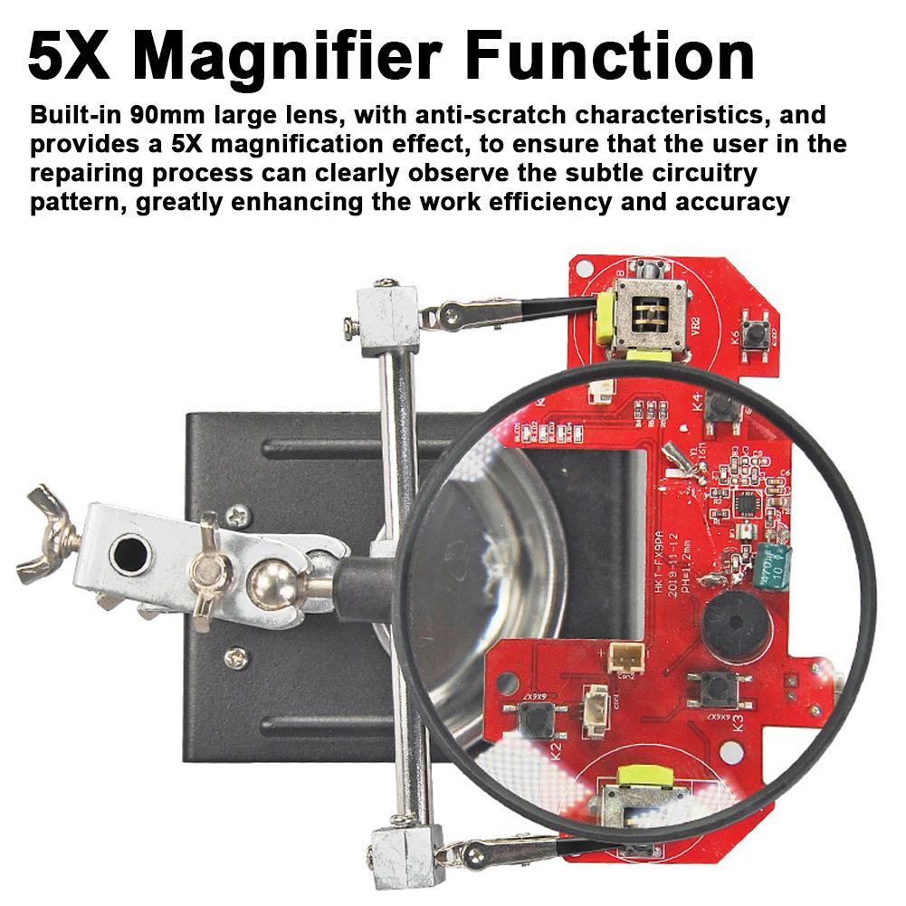 Верстак для ремонта печатной платы мобильного телефона, универсальная сварочная станция, многосуставная регулируемая