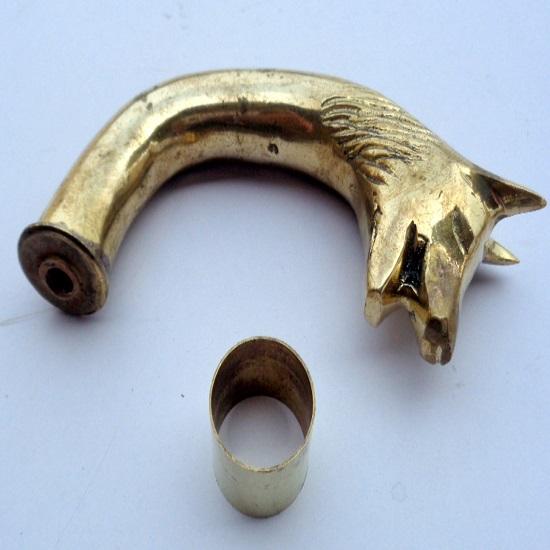 Трость с ручкой в винтажном стиле, дизайнерская головка