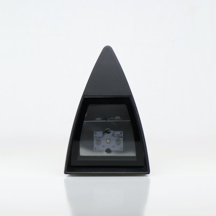 Applique - SMD LED - 3.5W - Aluminium Noir - IP44 - Éclairage Extérieur