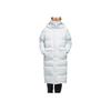 Outdoor Long Hooded Down Jacket Winter Women Jackets Light-Blue EH5025