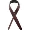 Кожаный гитарный ремень D'Addario Planet Waves 25LE01