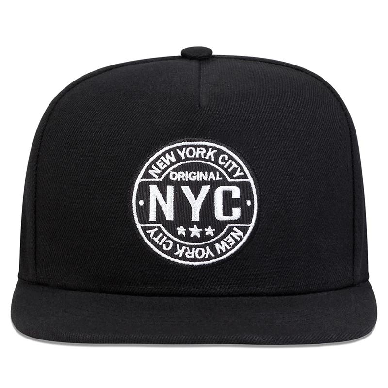 Унисекс Кепки Hip-hop с вышивкой букв NEW YORK CITY, Регулируемые повседневные бейсболки для улицы, Шляпа от солнца